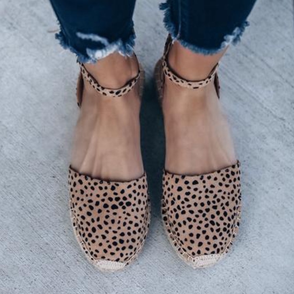 LAST FEW❤️ espadrille platform sandals leopard - Picture 7 of 7